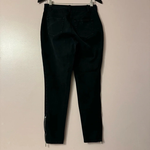 Michael Kors Skinny Jean Black Women Size 4 - Picture 5 of 6